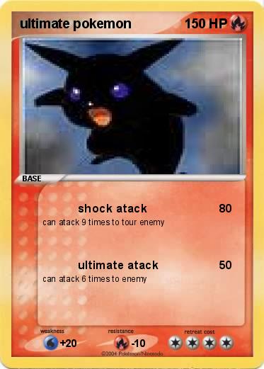 Pokemon ultimate pokemon