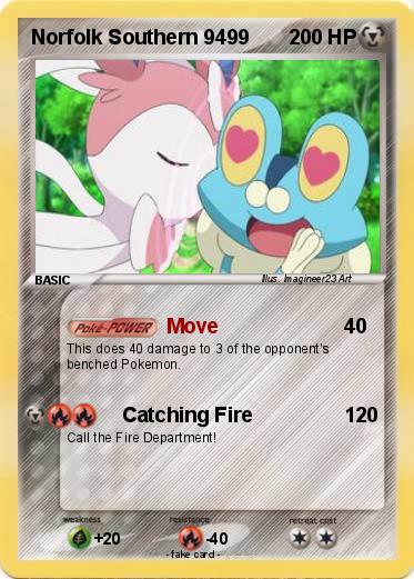 Pokemon Norfolk Southern 9499