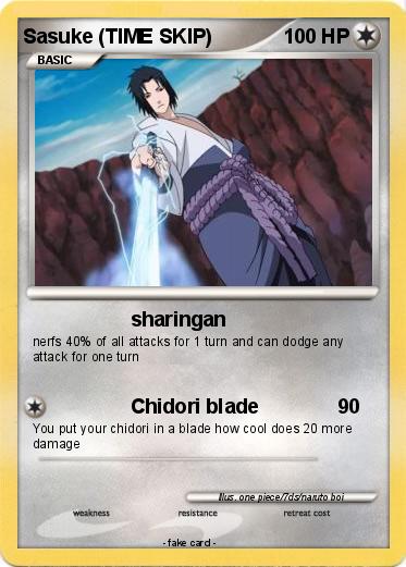 Pokemon Sasuke (TIME SKIP)