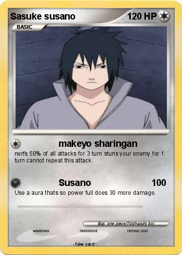 Pokemon Sasuke susano
