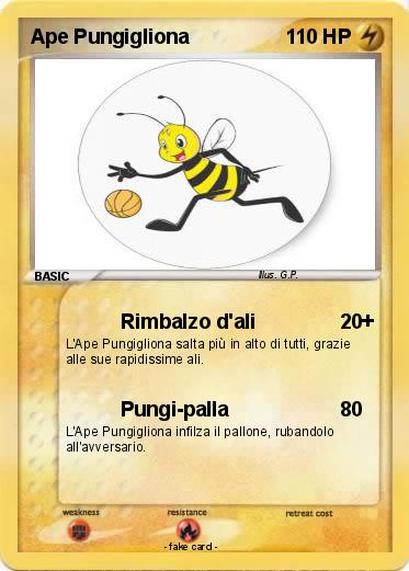 Pokemon Ape Pungigliona