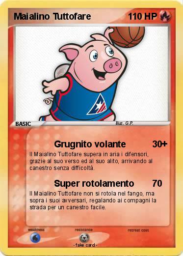 Pokemon Maialino Tuttofare