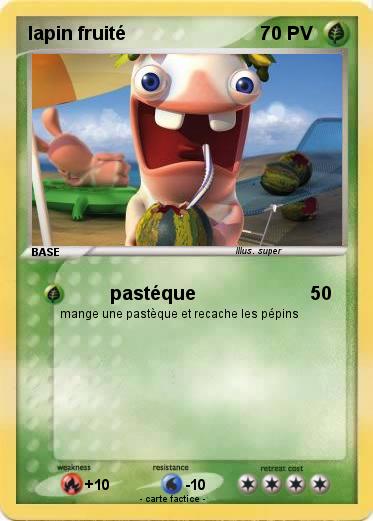 Pokemon lapin fruité