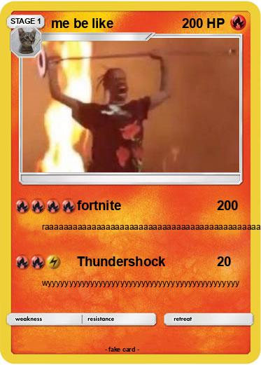 Pokemon me be like