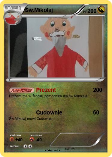 Pokemon Św.Mikołaj