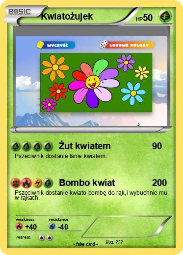 Pokemon Kwiatożujek