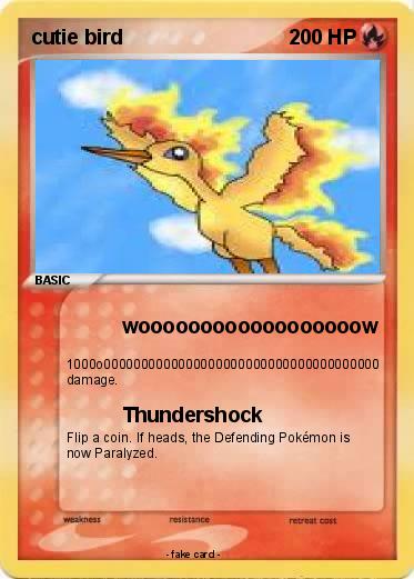 Pokemon cutie bird