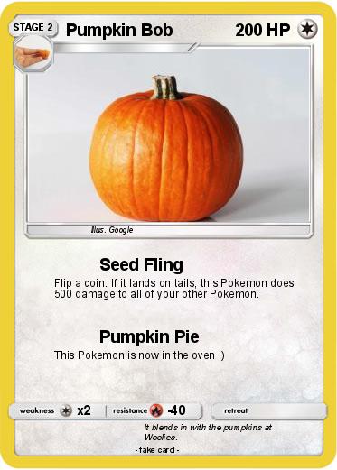 Pokemon Pumpkin Bob