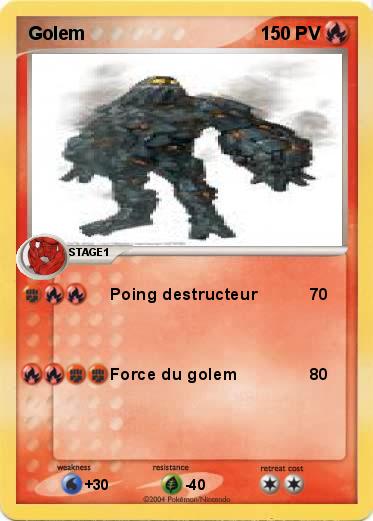Pokemon Golem