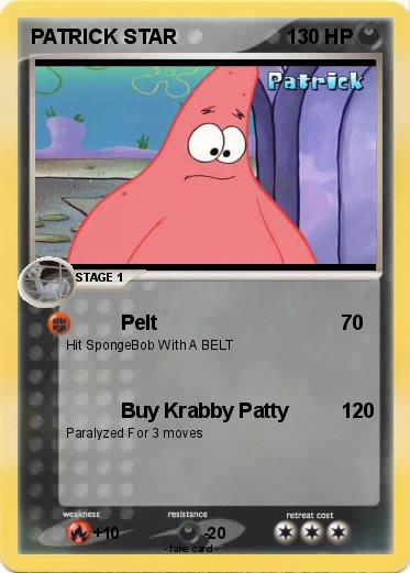 Pokemon PATRICK STAR