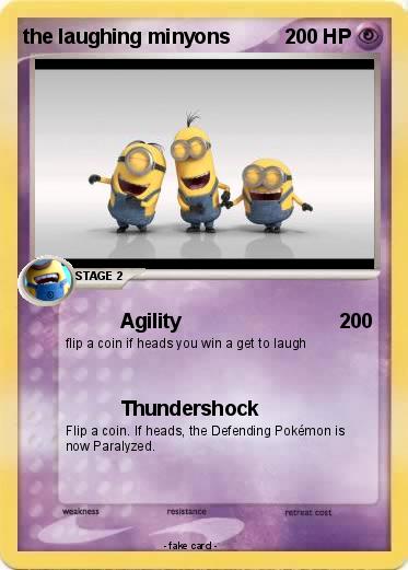 Pokemon the laughing minyons