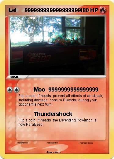 Pokemon Lel     999999999999999999