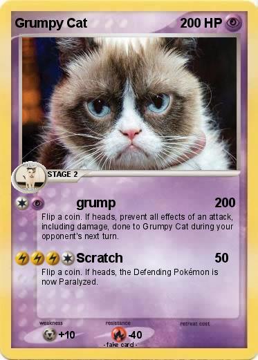Pokemon Grumpy Cat