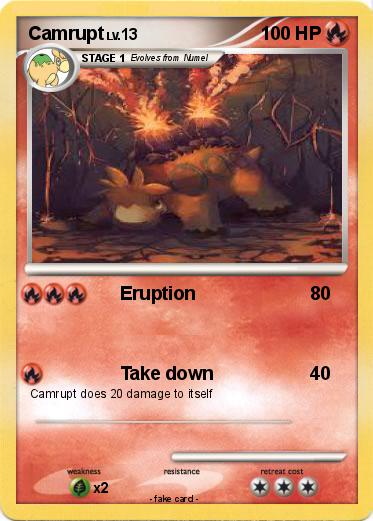 Pokemon Camrupt