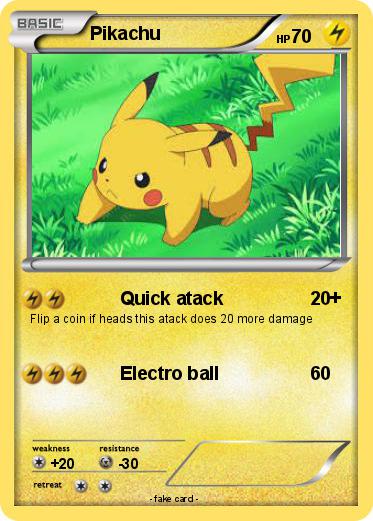 Pokemon Pikachu