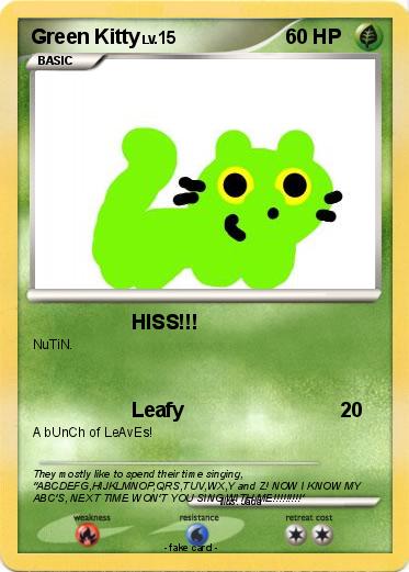 Pokemon Green Kitty