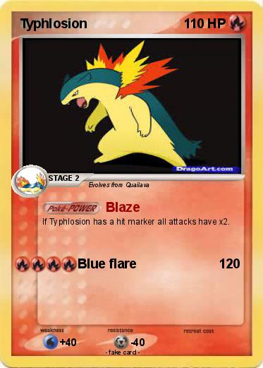 Pokemon Typhlosion