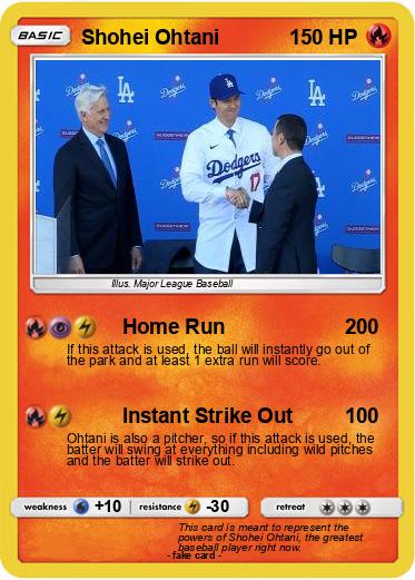 Pokemon Shohei Ohtani