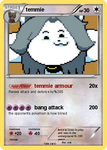Pokemon temmie