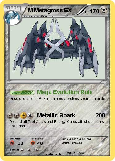 Pokemon M Metagross EX