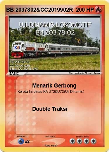 Pokemon BB 2037802&CC2019902R