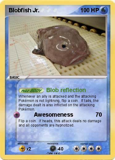 Pokemon Blobfish Jr.