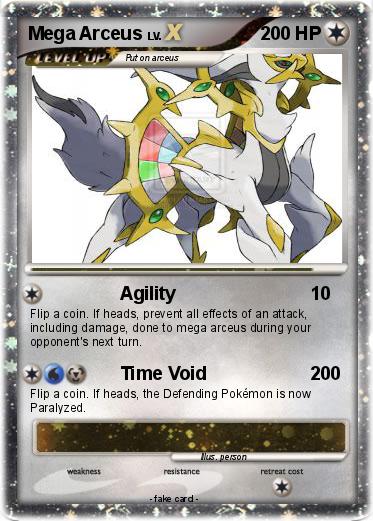 Pokemon Mega Arceus