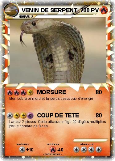Pokemon VENIN DE SERPENT