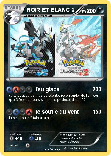 Pokemon NOIR ET BLANC 2