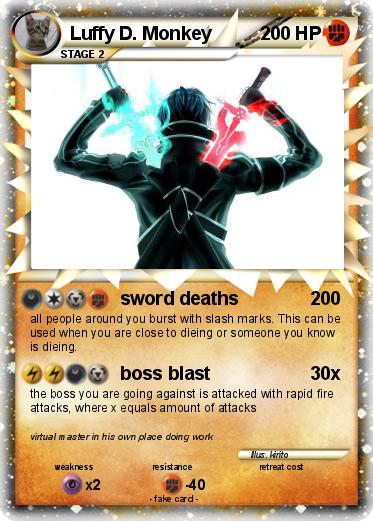 Pokemon Luffy D. Monkey