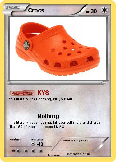 Pokemon Crocs
