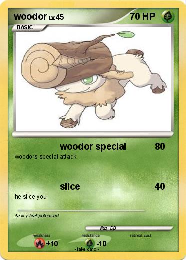 Pokemon woodor