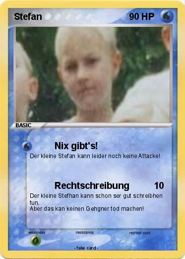 Pokemon Stefan