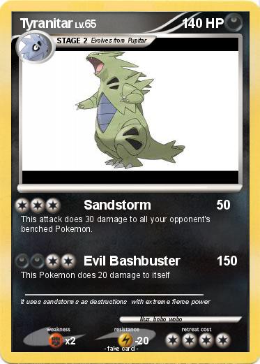 Pokemon Tyranitar