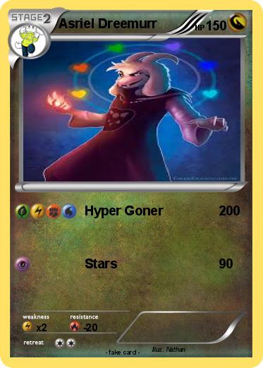 Pokemon Asriel Dreemurr