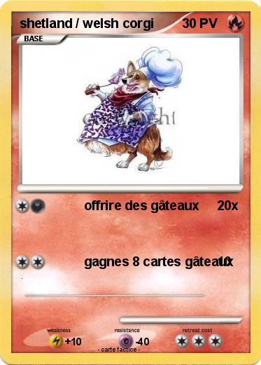 Pokemon shetland / welsh corgi