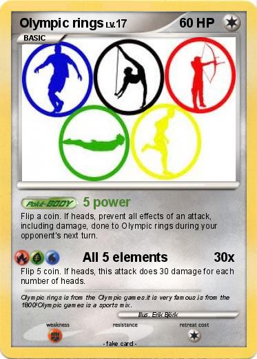 Pokemon Olympic rings