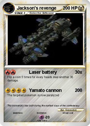 Pokemon Jackson's revenge