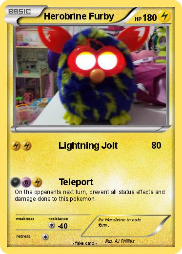 Pokemon Herobrine Furby