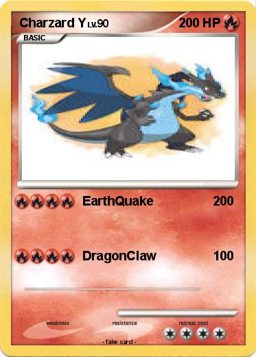 Pokemon Charzard Y