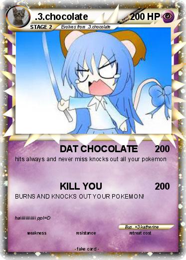 Pokemon .3.chocolate