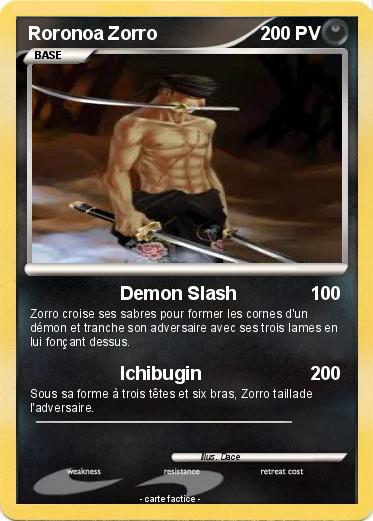 Pokemon Roronoa Zorro