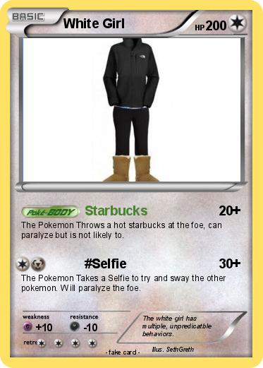 Pokemon White Girl