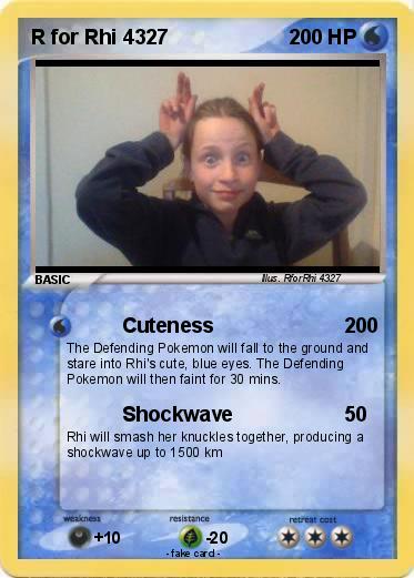 Pokemon R for Rhi 4327