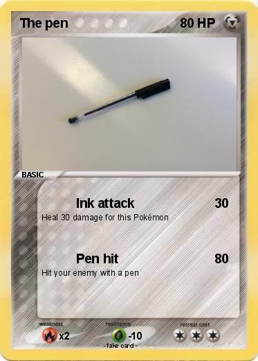 Pokemon The pen