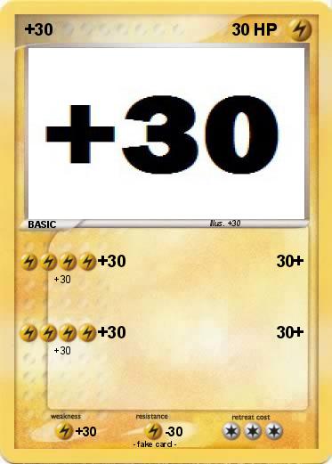 Pokemon +30