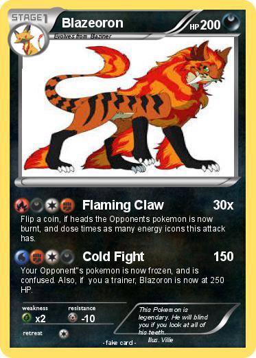 Pokemon Blazeoron
