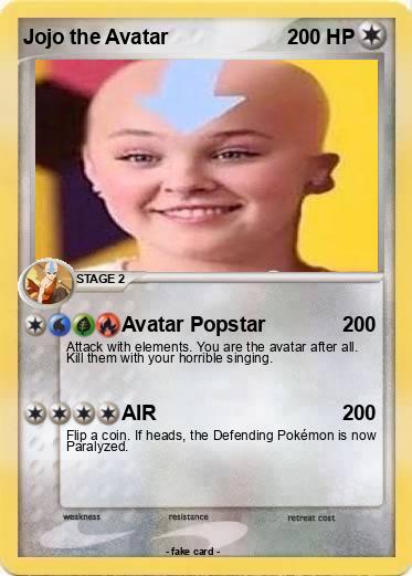 Pokemon Jojo the Avatar