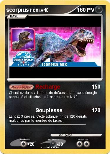 Pokemon scorpius rex