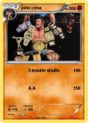 Pokemon john cena